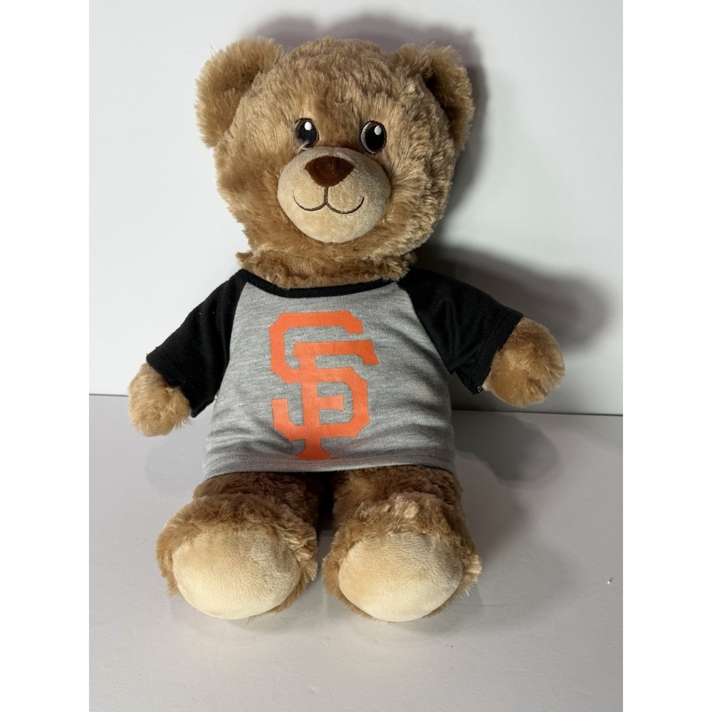 Build A Bear San Francisco Giants Teddy Bear Plush MLB SF Shirt Stuffed Animal